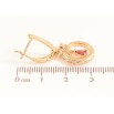 Серьги Xuping цвет Позолота 18K английский замок "Подвески дракон с красными кристаллами" фото №2 Серьги Xuping цвет Позолота 18K английский замок "Подвески дракон с красными кристаллами" фото №2