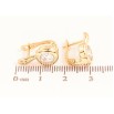 Серьги Xuping цвет Позолота 18K английский замок "Кристаллы" фото №2 Серьги Xuping цвет Позолота 18K английский замок "Кристаллы" фото №2