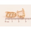 Серьги Xuping цвет Позолота 18K английский замок "Узор цепочка" фото №2 Серьги Xuping цвет Позолота 18K английский замок "Узор цепочка" фото №2