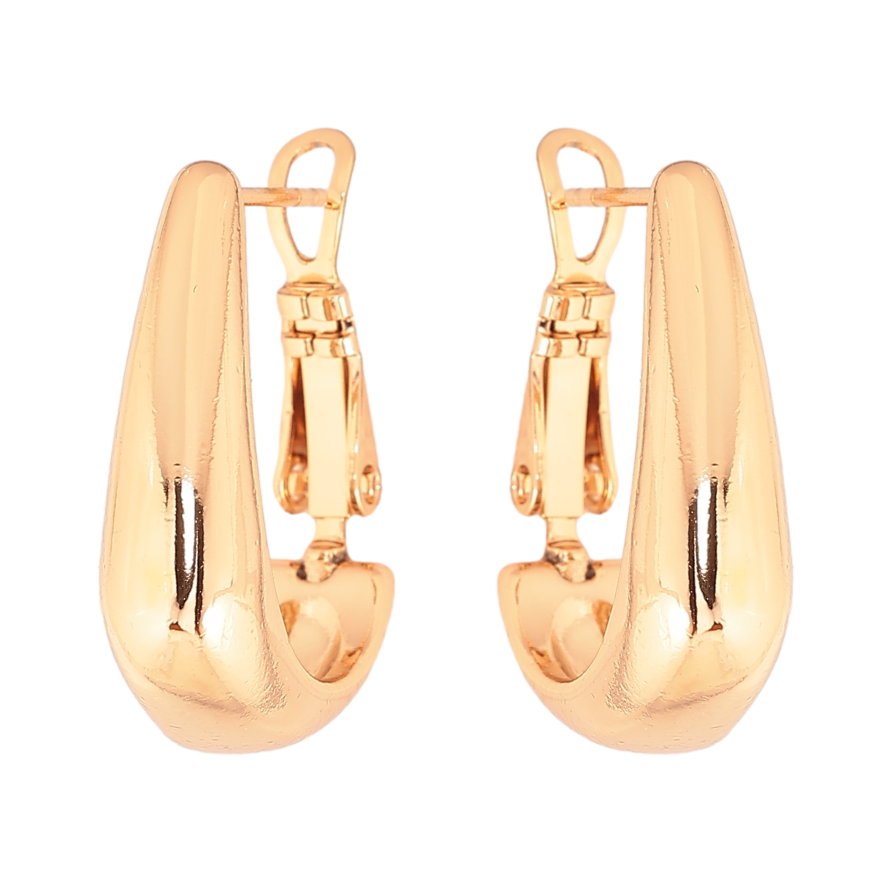 Серьги Xuping цвет позолота 18K итальянский замок декоративные фото №1 Серьги Xuping цвет позолота 18K итальянский замок декоративные фото №1