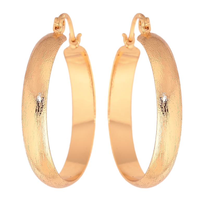 Серьги Xuping цвет позолота 18K кольца (конго) Классика ø 3см фото №2 Серьги Xuping цвет позолота 18K кольца (конго) Классика ø 3см фото №2