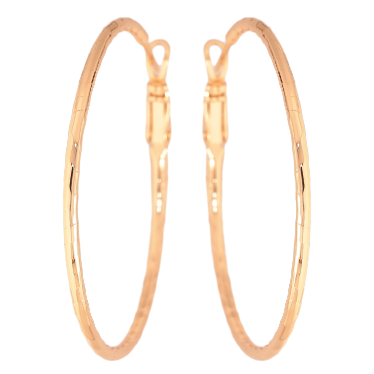 Серьги Xuping цвет Позолота 18K кольца (конго) "Декоративный узор" ø 4.5см фото №8 Серьги Xuping цвет Позолота 18K кольца (конго) "Декоративный узор" ø 4.5см фото №8