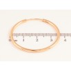 Серьги Xuping цвет Позолота 18K кольца (конго) "Классика" ø 3.5см фото №2 Серьги Xuping цвет Позолота 18K кольца (конго) "Классика" ø 3.5см фото №2