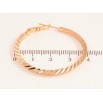 Серьги Xuping цвет Позолота 18K кольца (конго) "Декоративный узор" ø 4см фото №2 Серьги Xuping цвет Позолота 18K кольца (конго) "Декоративный узор" ø 4см фото №2