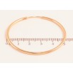 Серьги Xuping цвет Позолота 18K кольца (конго) "Классика" ø 5см фото №2