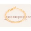 Серьги Xuping цвет Позолота 18K кольца (конго) "Декоративный узор" ø 3см фото №2 Серьги Xuping цвет Позолота 18K кольца (конго) "Декоративный узор" ø 3см фото №2
