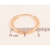 Сережки Xuping колір Позолота 18K кільця (конго) "Классика" ø 2см фото №2 Сережки Xuping колір Позолота 18K кільця (конго) "Классика" ø 2см фото №2