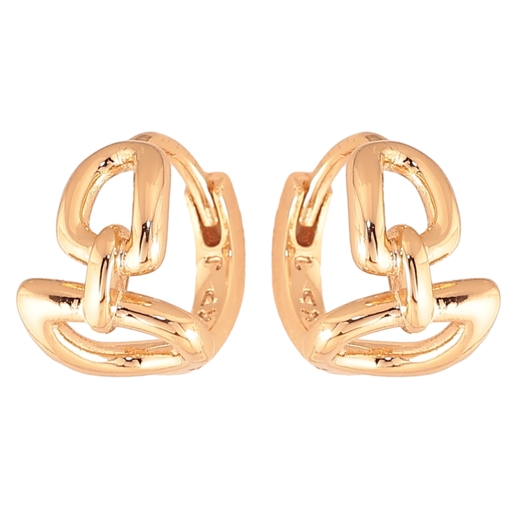 Серьги Xuping цвет Позолота 18K колечки "Декоративный узор" фото №25 Серьги Xuping цвет Позолота 18K колечки "Декоративный узор" фото №25