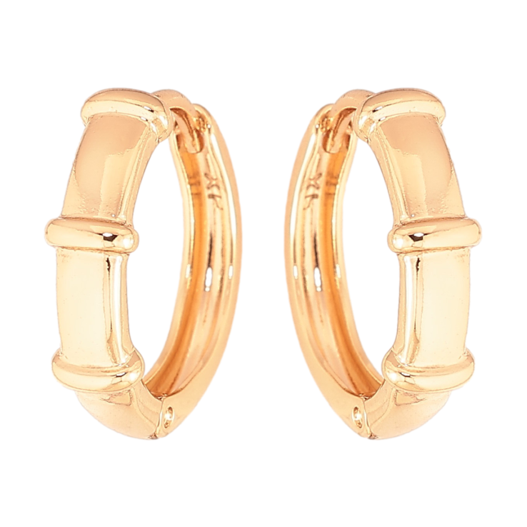 Серьги Xuping цвет Позолота 18K колечки "Декоративный узор" фото №13 Серьги Xuping цвет Позолота 18K колечки "Декоративный узор" фото №13