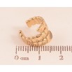 Серьги Xuping цвет Позолота 18K моно-каффа "Узор с кристаллами" фото №2 Серьги Xuping цвет Позолота 18K моно-каффа "Узор с кристаллами" фото №2