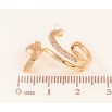 Серьги Xuping цвет Позолота 18K моно-каффа "Бабочка с кристаллами и жемчужинами" на правое ухо фото №3 Серьги Xuping цвет Позолота 18K моно-каффа "Бабочка с кристаллами и жемчужинами" на правое ухо фото №3