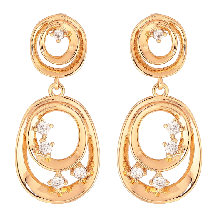 Серьги Xuping цвет Позолота 18K пусеты "Декоративные подвески с кристаллами" фото №25 Серьги Xuping цвет Позолота 18K пусеты "Декоративные подвески с кристаллами" фото №25