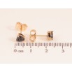 Серьги Xuping цвет Позолота 18K пусеты "Черные кристальные сердечки" фото №2 Серьги Xuping цвет Позолота 18K пусеты "Черные кристальные сердечки" фото №2