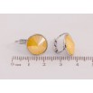 Серьги Xuping цвет Родий с кристаллами Swarovski французский замок "Кристалл Buttercup на дужке" ø 14мм фото №3 Серьги Xuping цвет Родий с кристаллами Swarovski французский замок "Кристалл Buttercup на дужке" ø 14мм фото №3