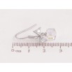 Сережки Xuping колір Родій з кристалами Swarovski французький замок "Кристальні кубики Shimmer з бантами" фото №3 Сережки Xuping колір Родій з кристалами Swarovski французький замок "Кристальні кубики Shimmer з бантами" фото №3