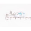 Серьги Xuping цвет Родий с кристаллами Swarovski пусеты "Сердце с кристальной подвеской Shimmer" фото №2 Серьги Xuping цвет Родий с кристаллами Swarovski пусеты "Сердце с кристальной подвеской Shimmer" фото №2
