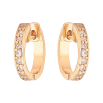 Серьги Xuping цвет позолота 18K подвески на колечках жемчужины на кристальных колечках 2 в 1 фото №3 Серьги Xuping цвет позолота 18K подвески на колечках жемчужины на кристальных колечках 2 в 1 фото №3