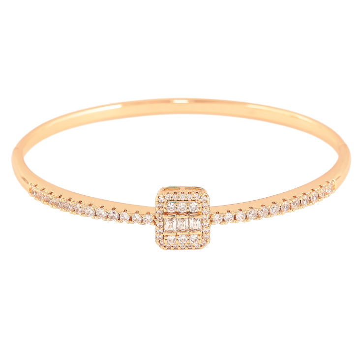 Браслет Xuping цвет Позолота 18K "Узор с кристаллами" ø 5.7см фото №19 Браслет Xuping цвет Позолота 18K "Узор с кристаллами" ø 5.7см фото №19