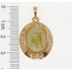 Кулон Xuping Позолота 18K Знак Зодіаку Телець для ланцюжка до 5мм фото №2