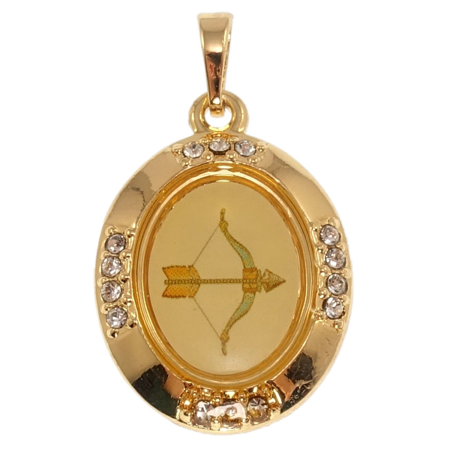 Кулон Xuping Позолота 18K Знак Зодиака Стрелец для цепочки до 5мм фото №1 Кулон Xuping Позолота 18K Знак Зодиака Стрелец для цепочки до 5мм фото №1