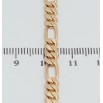 Ланцюжок Xuping Позолота 18K Плетіння Фігаро довжина 50см х 5мм фото №2 Ланцюжок Xuping Позолота 18K Плетіння Фігаро довжина 50см х 5мм фото №2