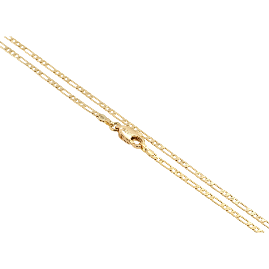 Ланцюжок Xuping Позолота 18K Плетіння Фігаро довжина 50см х 2мм фото №1 Ланцюжок Xuping Позолота 18K Плетіння Фігаро довжина 50см х 2мм фото №1