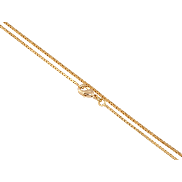 Цепочка Xuping Позолота 18K Плетение Венецианское длина 50см х 1.5мм фото №12 Цепочка Xuping Позолота 18K Плетение Венецианское длина 50см х 1.5мм фото №12