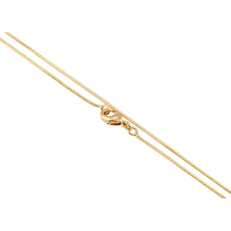 Цепочка Xuping Позолота 18K Плетение Ювелирный шнур длина 61см х 1мм фото №18 Цепочка Xuping Позолота 18K Плетение Ювелирный шнур длина 61см х 1мм фото №18