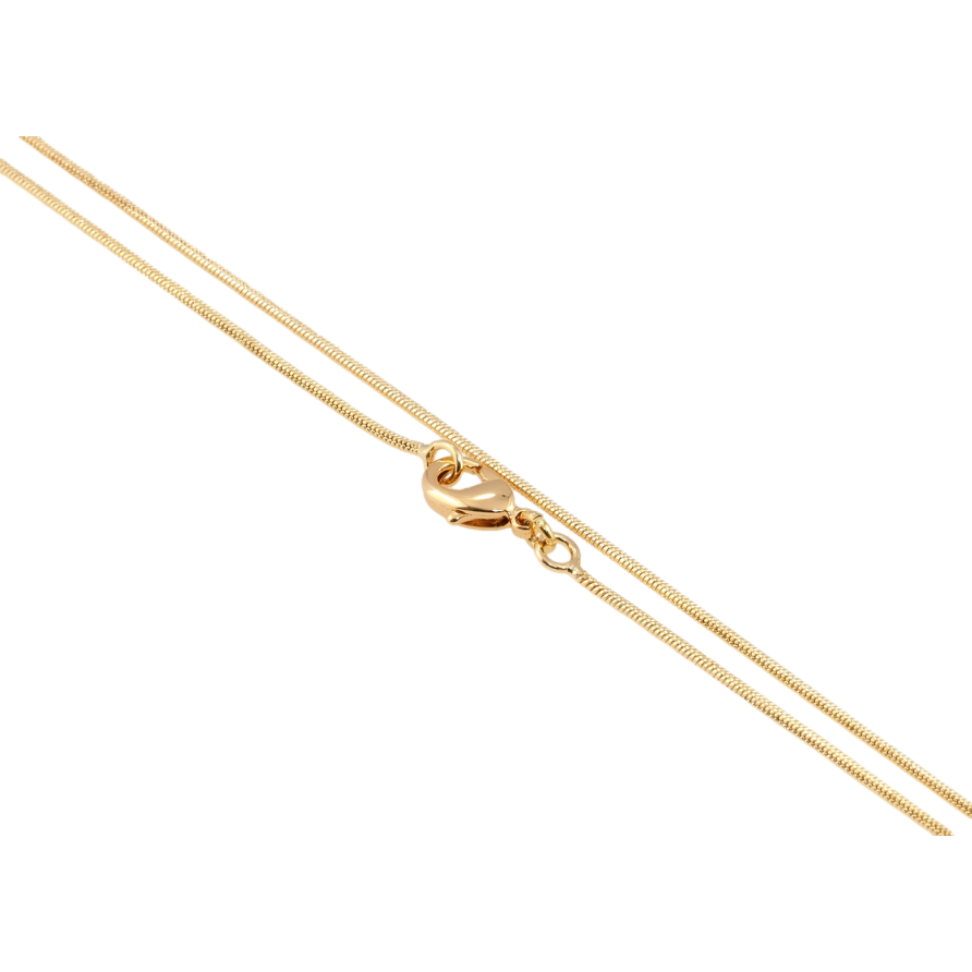 Цепочка Xuping Позолота 18K Плетение Ювелирный шнур длина 61см х 1мм фото №1 Цепочка Xuping Позолота 18K Плетение Ювелирный шнур длина 61см х 1мм фото №1