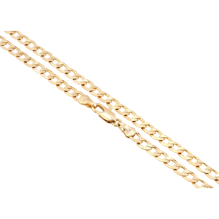 Цепочка Xuping Позолота 18K Плетение Панцирное длина 45см х 5мм фото №4 Цепочка Xuping Позолота 18K Плетение Панцирное длина 45см х 5мм фото №4