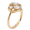 Кольцо Xuping Позолота 18K Орнамент из фианитов фото №2 Кольцо Xuping Позолота 18K Орнамент из фианитов фото №2