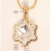 Кулон Xuping колір 18K з кристалами Swarovski на ланцюжку Кристал Едельвейс довжина 40-45см фото №3 Кулон Xuping колір 18K з кристалами Swarovski на ланцюжку Кристал Едельвейс довжина 40-45см фото №3