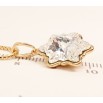 Кулон Xuping колір 18K з кристалами Swarovski на ланцюжку Кристал Едельвейс довжина 40-45см фото №5 Кулон Xuping колір 18K з кристалами Swarovski на ланцюжку Кристал Едельвейс довжина 40-45см фото №5