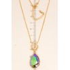 Кулон Xuping цвет 18K с кристаллами Swarovski на цепочке Корона и Кристалл Paradise Shine длина 40-45см фото №4 Кулон Xuping цвет 18K с кристаллами Swarovski на цепочке Корона и Кристалл Paradise Shine длина 40-45см фото №4