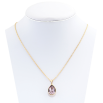 Кулон Xuping цвет 18K с кристаллами Swarovski на цепочке Грушевидная Форма Цвет Antique Pink длина 40-44 фото №2 Кулон Xuping цвет 18K с кристаллами Swarovski на цепочке Грушевидная Форма Цвет Antique Pink длина 40-44 фото №2