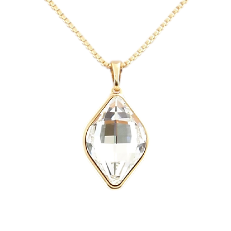 Кулон Xuping цвет 18K с кристаллами Swarovski на цепочке Lemon Fancy Stone Crystal длина 40-45 см фото №4 Кулон Xuping цвет 18K с кристаллами Swarovski на цепочке Lemon Fancy Stone Crystal длина 40-45 см фото №4