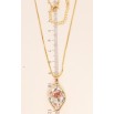 Кулон Xuping цвет 18K с кристаллами Swarovski на цепочке Lemon Fancy Stone Crystal длина 40-45 см фото №5 Кулон Xuping цвет 18K с кристаллами Swarovski на цепочке Lemon Fancy Stone Crystal длина 40-45 см фото №5