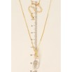 Кулон Xuping колір 18K з кр-ми Swarovski на ланцюжку Кристальна крапля Clear з квіточкою довжина 39-45см фото №5 Кулон Xuping колір 18K з кр-ми Swarovski на ланцюжку Кристальна крапля Clear з квіточкою довжина 39-45см фото №5
