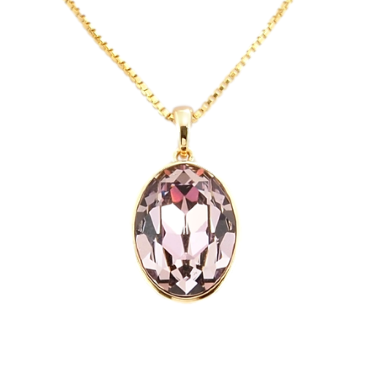 Кулон Xuping колір 18K з кристалами Swarovski на ланцюжку Кристал Rose 19 х 14 мм, довжина 40-45см фото №24 Кулон Xuping колір 18K з кристалами Swarovski на ланцюжку Кристал Rose 19 х 14 мм, довжина 40-45см фото №24