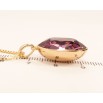 Кулон Xuping колір 18K з кристалами Swarovski на ланцюжку Кристал Rose 19 х 14 мм, довжина 40-45см фото №5 Кулон Xuping колір 18K з кристалами Swarovski на ланцюжку Кристал Rose 19 х 14 мм, довжина 40-45см фото №5