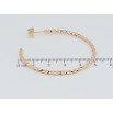 Сережки Xuping Позолота 18K пусети Кільця ø 5см фото №2
