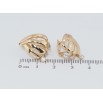 Серьги Xuping Позолота 18K английский замок Декоративные с кристальными подвесками фото №2 Серьги Xuping Позолота 18K английский замок Декоративные с кристальными подвесками фото №2