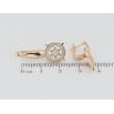 Серьги Xuping Позолота 18K английский замок Звездочки в колечках фото №2 Серьги Xuping Позолота 18K английский замок Звездочки в колечках фото №2