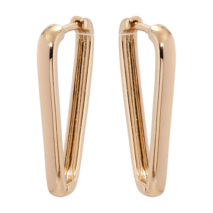 Сережки Xuping Позолота 18K колечка Фігурні фото №14 Сережки Xuping Позолота 18K колечка Фігурні фото №14