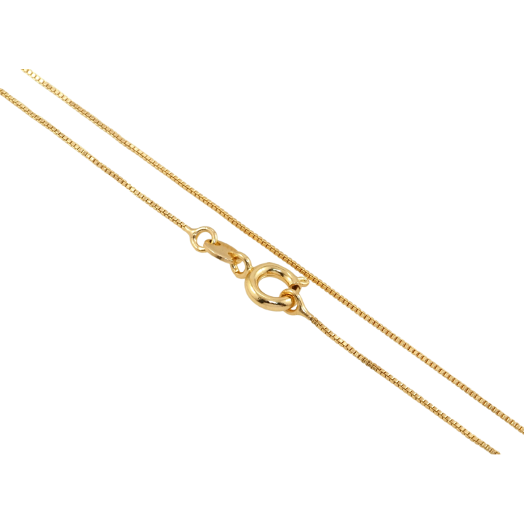 Цепочка Xuping Позолота 18K Плетение Венецианское длина 50см х 1мм фото №19 Цепочка Xuping Позолота 18K Плетение Венецианское длина 50см х 1мм фото №19