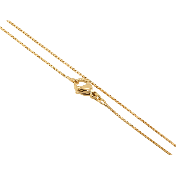 Цепочка Xuping Позолота 18K Плетение Венецианское длина 45см х 1мм фото №9 Цепочка Xuping Позолота 18K Плетение Венецианское длина 45см х 1мм фото №9