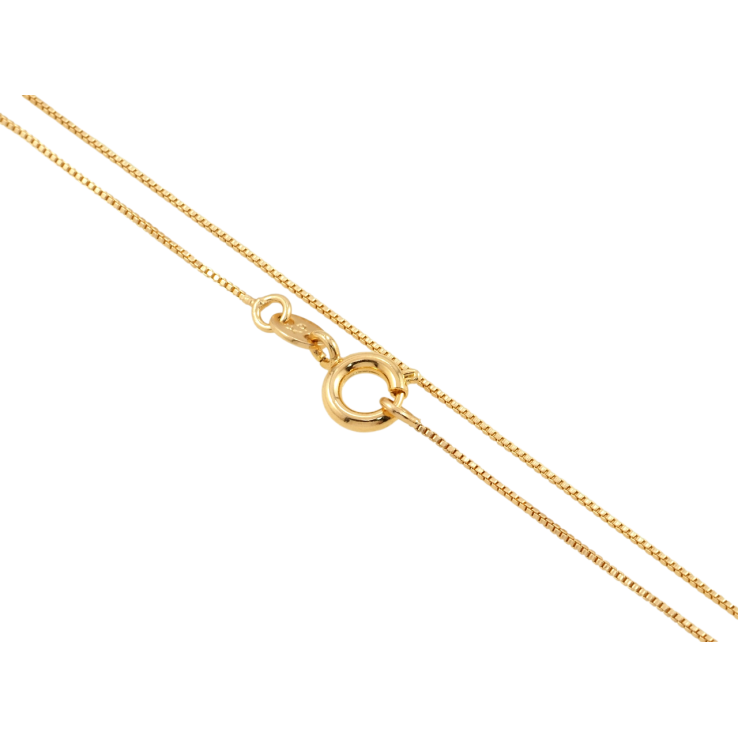 Цепочка Xuping Позолота 18K Плетение Венецианское длина 52см х 1мм фото №6 Цепочка Xuping Позолота 18K Плетение Венецианское длина 52см х 1мм фото №6