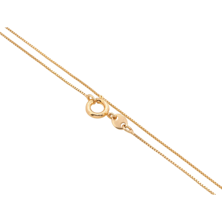 Цепочка Xuping Позолота 18K Плетение Венецианское длина 61см х 1мм фото №12 Цепочка Xuping Позолота 18K Плетение Венецианское длина 61см х 1мм фото №12