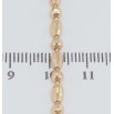 Цепочка Xuping Позолота 18K Плетение Декоративная Перлина длина 49см х 3мм фото №2 Цепочка Xuping Позолота 18K Плетение Декоративная Перлина длина 49см х 3мм фото №2