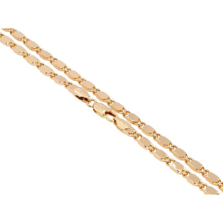 Цепочка Xuping Позолота 18K Плетение Морская Цепь длина 45см х 5мм фото №15 Цепочка Xuping Позолота 18K Плетение Морская Цепь длина 45см х 5мм фото №15